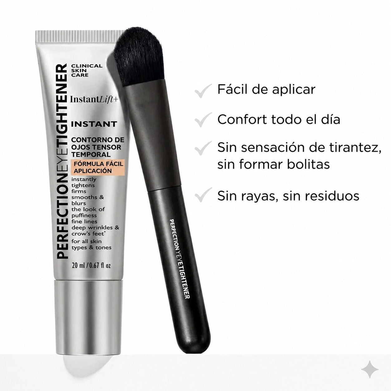 InstantLift+ Elimina bolsas y ojeras al instante | Fórmula fácil de usar
