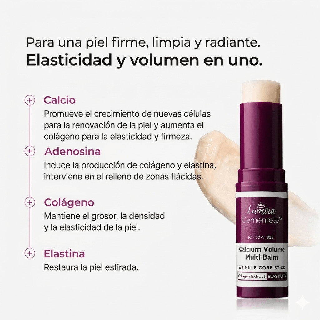 Rejuvenece y reafirma tu piel desde el día 1 | Fórmula con calcio + colágeno con complejo Rebornic